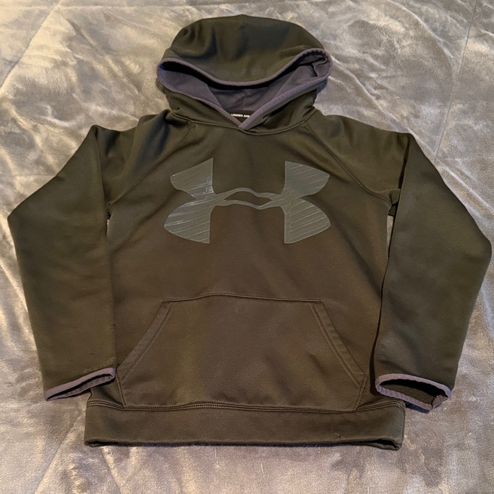 Under Armour Charcoal Hoodie with Logo